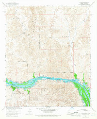 Picacho topographic map thumbnail