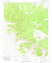 Picacho Butte SE 1973 topographic map thumbnail