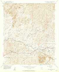 Picketpost Mtn 1948 topographic map thumbnail