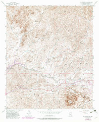 Picketpost Mtn 1948 topographic map thumbnail
