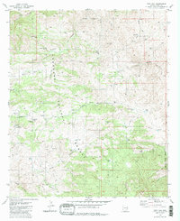 Piety Hill 1981 topographic map thumbnail