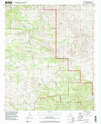 Piety Hill 1996 topographic map thumbnail