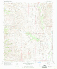 Pilgrim Wash 1967 topographic map thumbnail