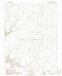 Pillow Mountain 1988 topographic map thumbnail