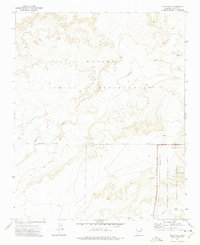 Pilot Rock 1972 topographic map thumbnail