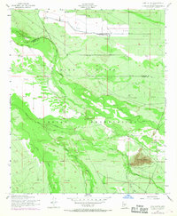 Pima Butte 1952 topographic map thumbnail
