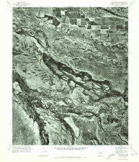 Pima Butte 1971 topographic map thumbnail