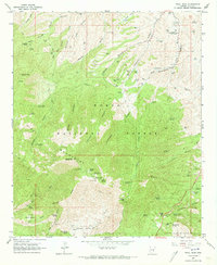 Pinal Peak 1964 topographic map thumbnail