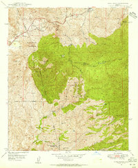 Pinal Ranch 1948 topographic map thumbnail