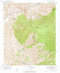 Pinal Ranch 1948 topographic map thumbnail