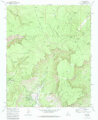 Pine 1973 topographic map thumbnail