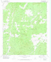 Pinedale 1970 topographic map thumbnail