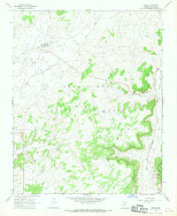 Pinon 1967 topographic map thumbnail