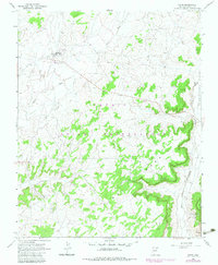 Pinon 1967 topographic map thumbnail