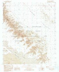 Pinta Playa 1990 topographic map thumbnail