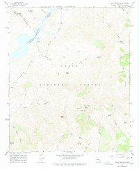 Pinyon Mountain 1964 topographic map thumbnail