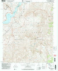 Pinyon Mountain 2004 topographic map thumbnail