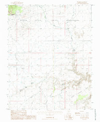 Pipe Spring 1988 topographic map preview