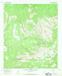 Pipestem Mtn topographic map thumbnail