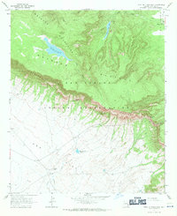 Point of Pines West 1967 topographic map thumbnail