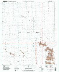 Point of the Pintas 1996 topographic map preview