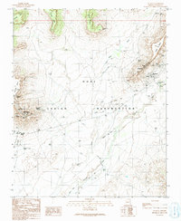 Polacca 1991 topographic map thumbnail