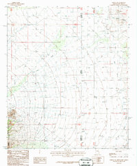 Portal NE 1987 topographic map thumbnail
