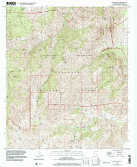 Portal Peak 1997 topographic map thumbnail