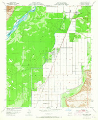 Poston 1955 topographic map thumbnail