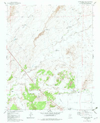 Potter Mesa Tank 1982 topographic map thumbnail
