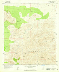 Potter Mountain 1958 topographic map thumbnail