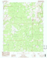 Poverty Flat 1985 topographic map thumbnail