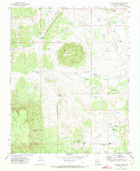 Poverty Knoll 1971 topographic map thumbnail