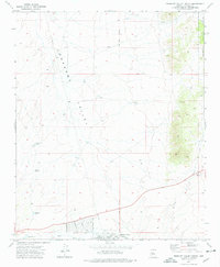 Prescott Valley North 1973 topographic map thumbnail