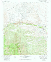Prescott Valley South 1973 topographic map thumbnail