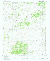 Preston Mesa North 1982 topographic map thumbnail