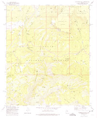 Promontory Butte 1973 topographic map thumbnail