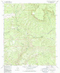 Promontory Butte 1973 topographic map thumbnail