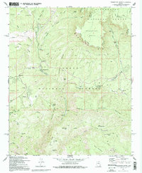 Promontory Butte 1973 topographic map thumbnail