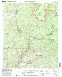 Promontory Butte 1998 topographic map thumbnail