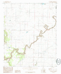 Pump Ranch Tank 1986 topographic map thumbnail