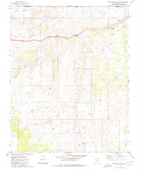 Purgatory Canyon 1979 topographic map thumbnail