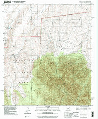 Pyeatt Ranch 1996 topographic map thumbnail