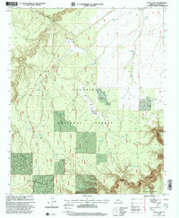 Quayle Hill 1998 topographic map thumbnail