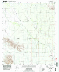 Queens Well 1996 topographic map thumbnail