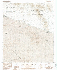 Quitobaquito Springs 1988 topographic map thumbnail