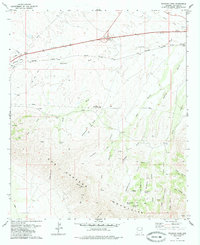 Railroad Pass 1979 topographic map thumbnail