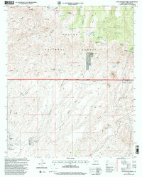 Rattlesnake Spring 1997 topographic map thumbnail