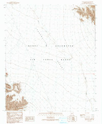 Raven Butte 1990 topographic map thumbnail