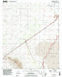 Red Bird Hills 1996 topographic map thumbnail